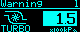 Warning Set up mode