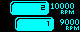 Warning2 (over 10,000 RPM)