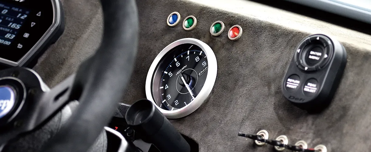 ADVANCE BF/A1 Control Unit SET 80ｍｍ Tachometer