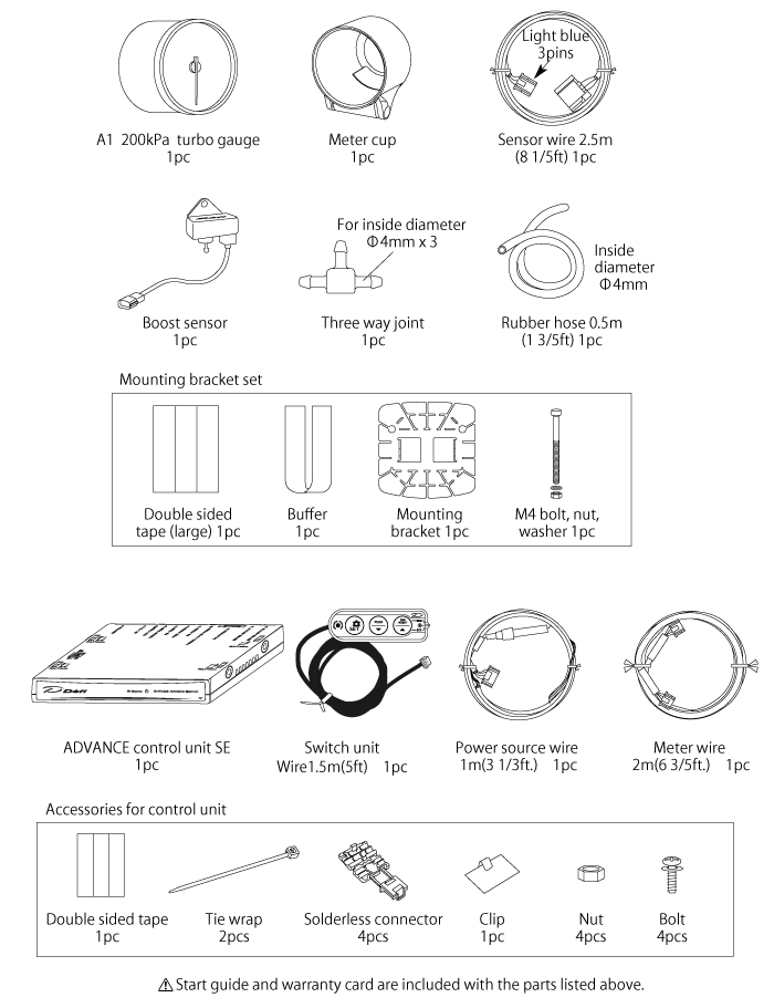 ADVANCE A1 Control Unit SET