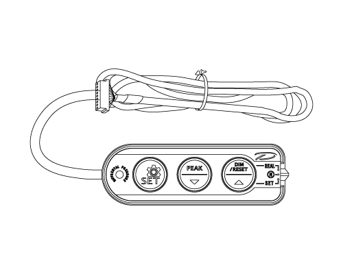 PDF17703G_Switch unit  for ADVANCE Control Unit SE (w/wire 1.5m, 5ft)